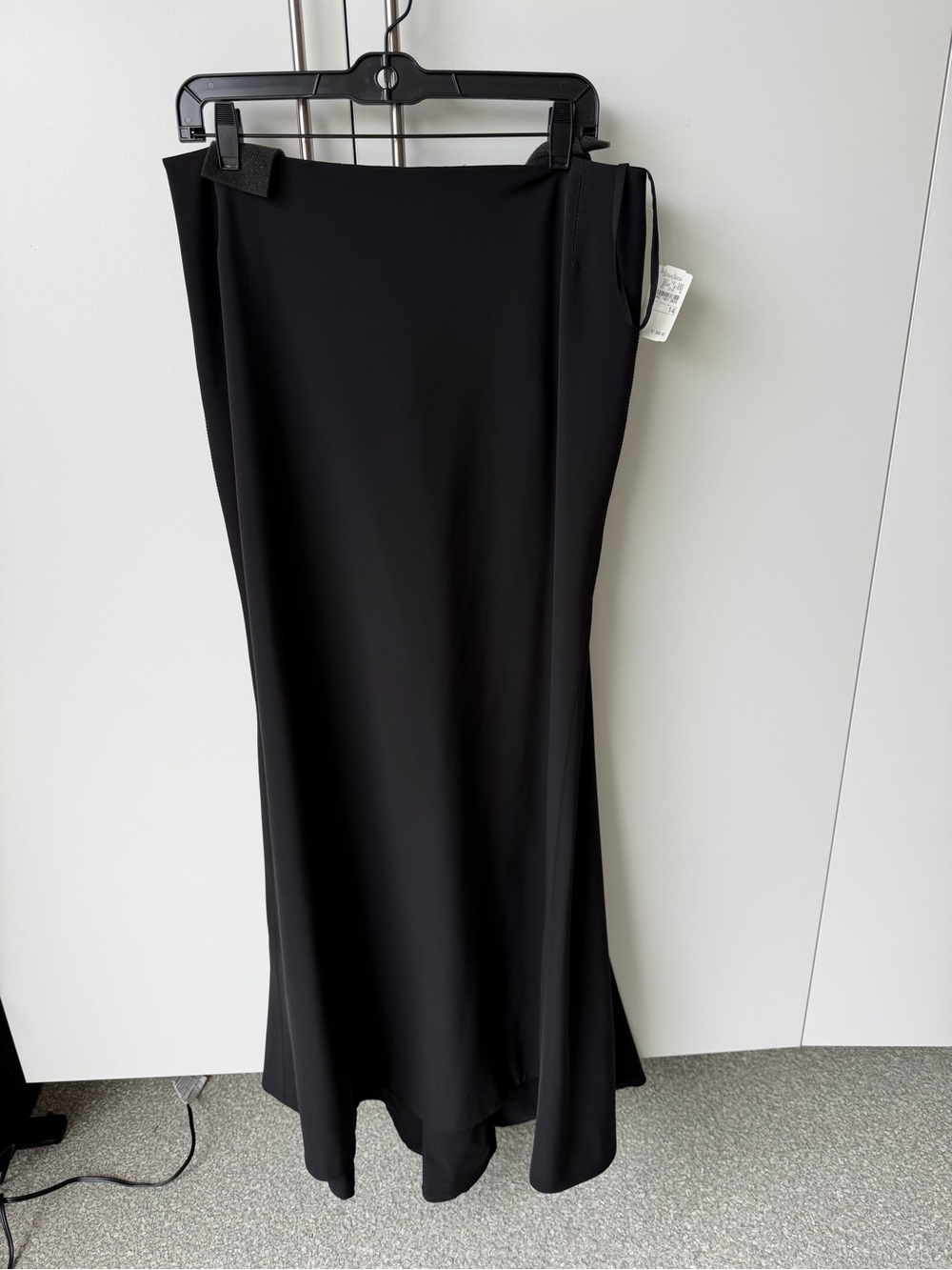 Helen Morley black long skirt nwt